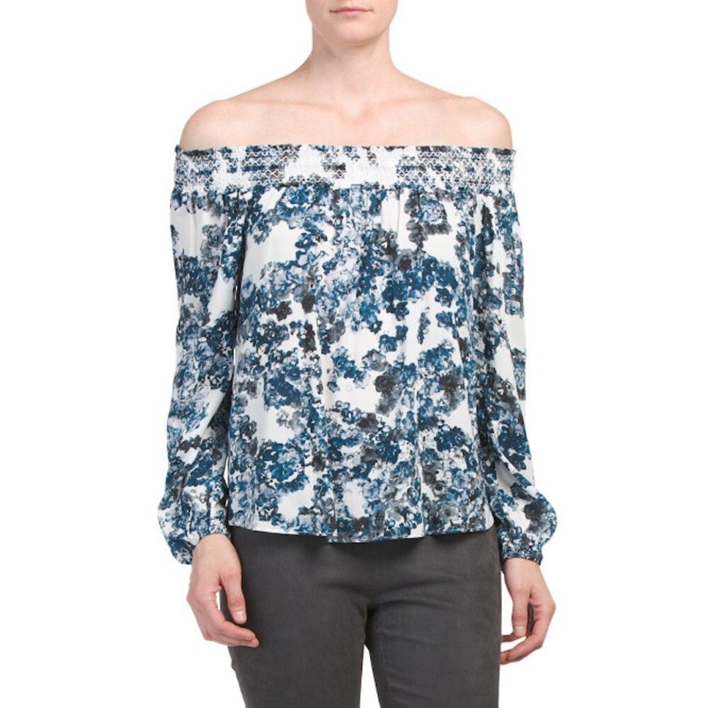 Parker Bluebonnet Floral Blouse